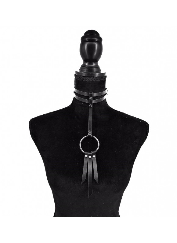 CHOKER DIN PIELE C109